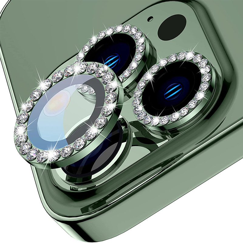 Choiche [3+1] for iPhone 14 Pro/iPhone 14 Pro Max Camera Lens Protector  Bling, 9H Tempered Glass Camera Cover Screen Protector Metal Ring  Decoration