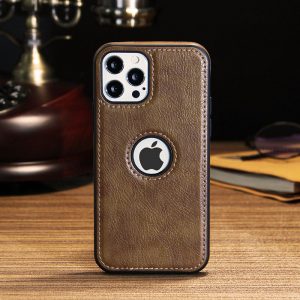 brown business iphone 13 pro max case