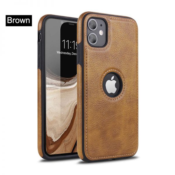 brown business iphone 13 pro max case