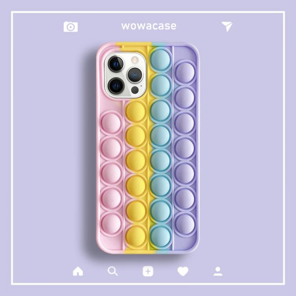 colorful decompression funny iphone 12 pro max case