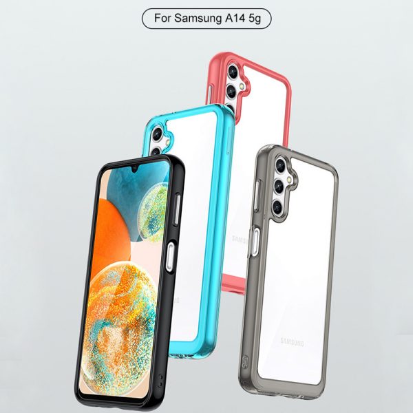 clear protective samsung a14 back cover