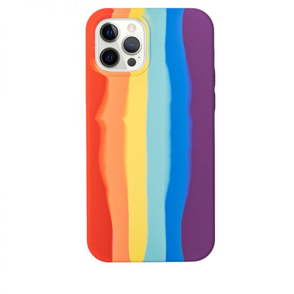 red rainbow iphone 13 pro case