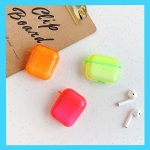 Fluorescent Clear AirPods Case