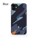 Cool Blue Camouflage IPhone Case