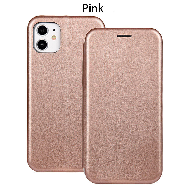 leather flip pink iphone case