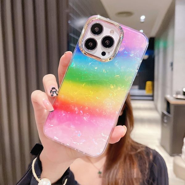 rainbow iphone 12 pro max case aesthetic