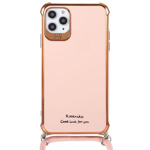 pure pink iphone case with strap
