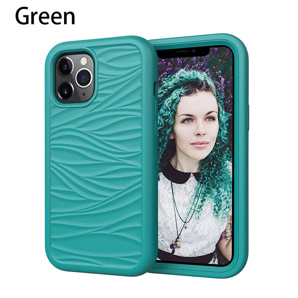 pure green shockproof iphone case