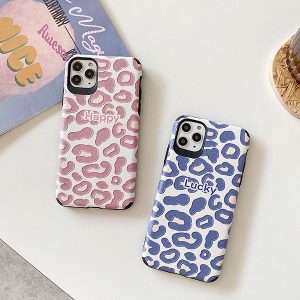 leopard print IPhone Case in two colors