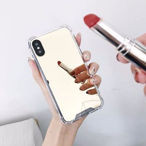 fashion silver mirror iphone case