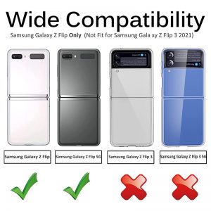 Bold LV Samsung Galaxy Z Flip 4 Clear Case