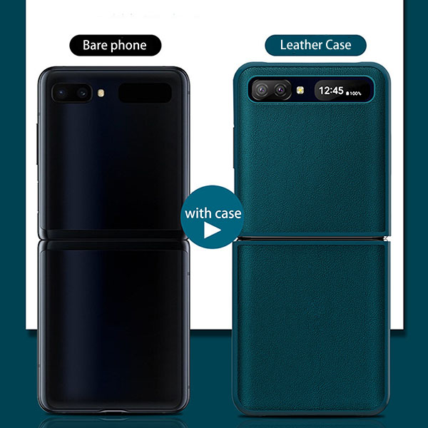 leather case vs bare phone