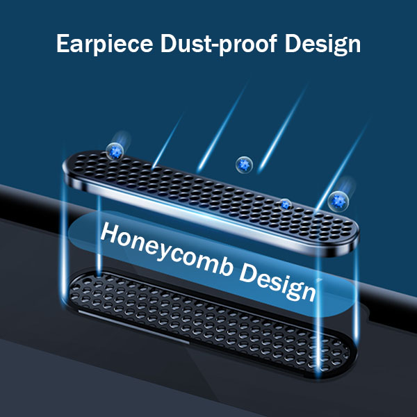hd screen protector earpiece dust proof design