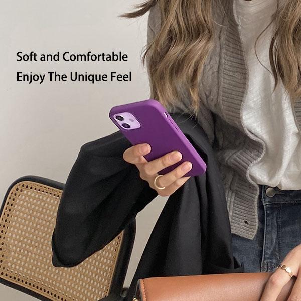 soft and comfortable iphone silicone case