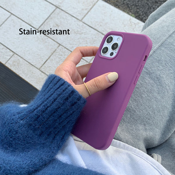stain resistant iphone silicone case
