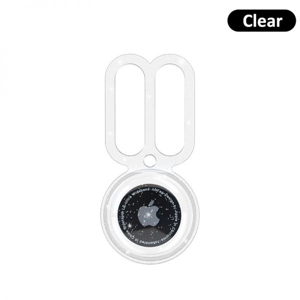clear waterproof airtag case for dogs