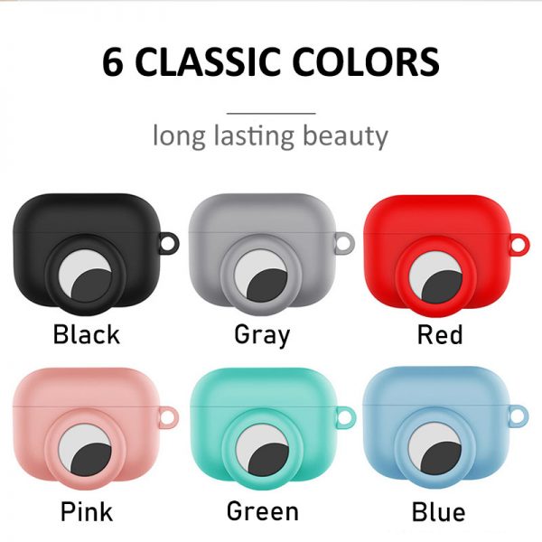 airtag and airpods pro cases in 6 classic colors
