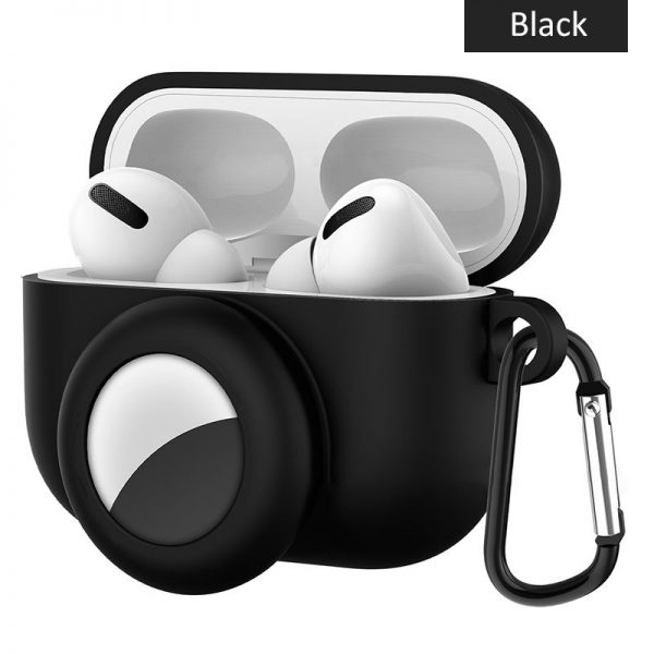 black airpods pro case for airtag