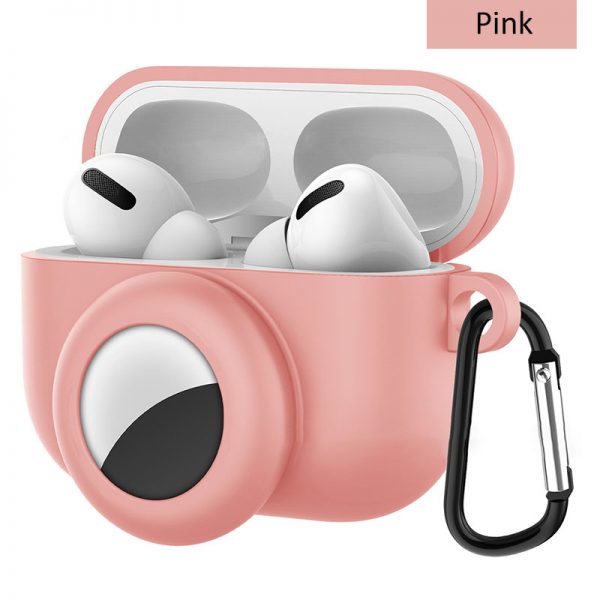 pink airpods pro case for airtag