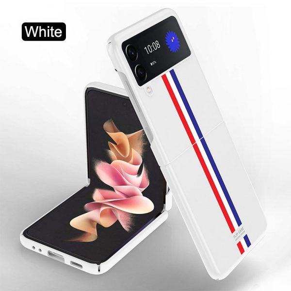 white limited edition samsung z flip3 case