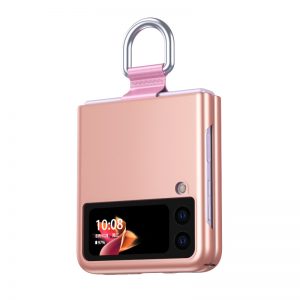 pink samsung z flip 3 cover with ring