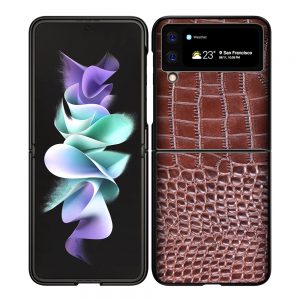 sam0106-crocodile-grain-leather-samsung-galaxy-z-flip3-case-1