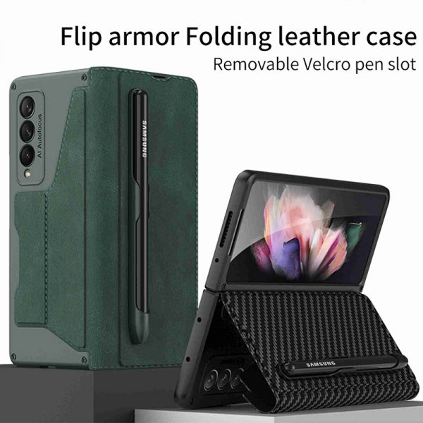 z fold 3 case with pen holder