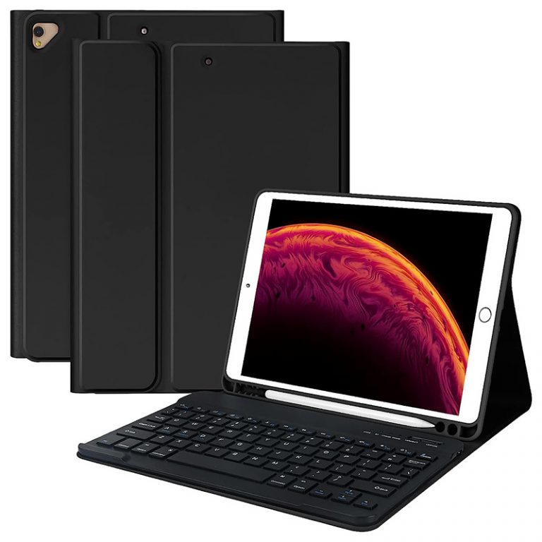 New Magic iPad Case with Wireless Keyboard for iPad Pro 11, iPad Air 2 ...