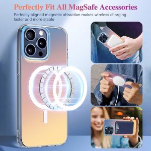 Metal Magnetic iPhone 14 Pro Max Case for Gym with Camera Lens Protector –  wowacase
