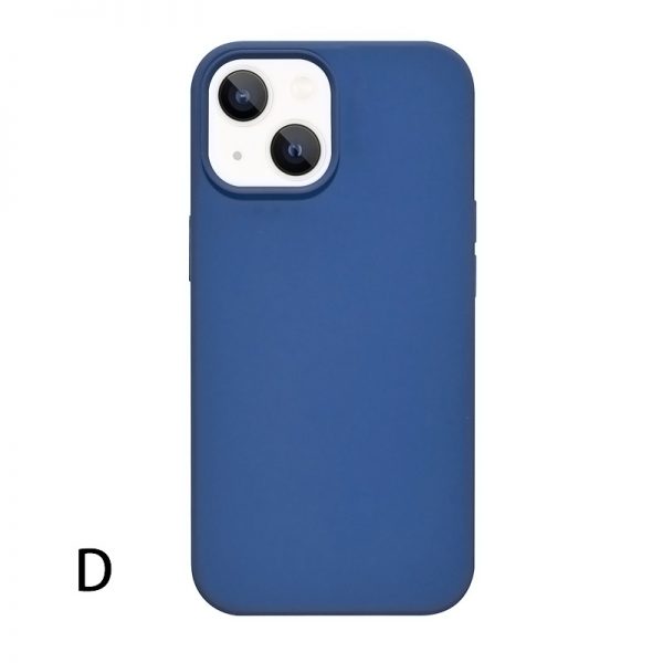 dark blue liquid silicone case iphone 12