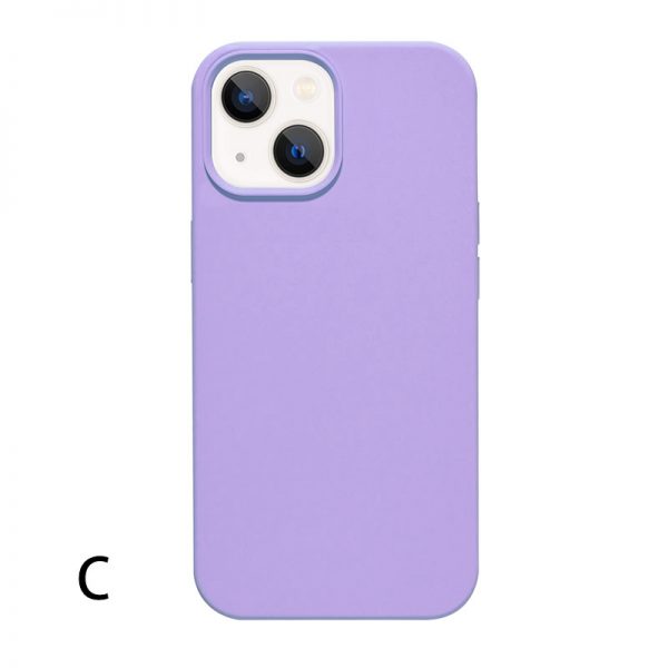 purple liquid silicone case iphone 12