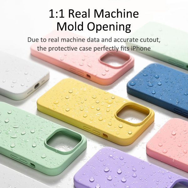 real machine mold opening silicone case iphone 12