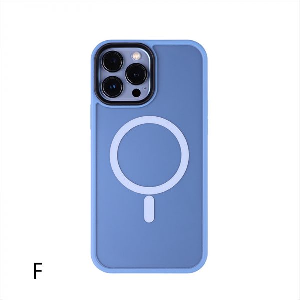 light blue magsafe colour bumper protective iphone 13 case