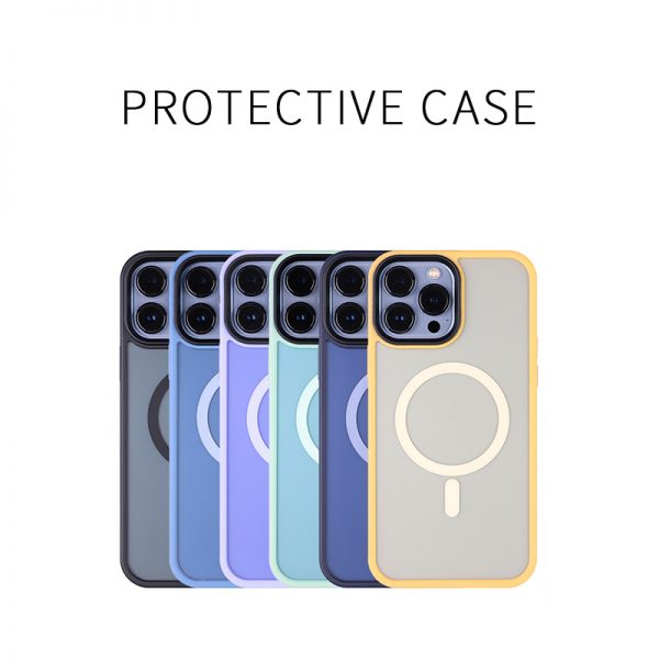 magsafe colour bumper protective iphone 13 case
