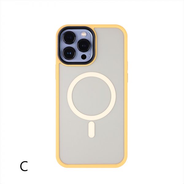 orange magsafe colour bumper protective iphone 13 case