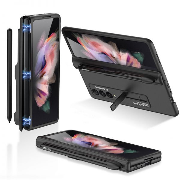 Samsung Galaxy Z Fold 3 Case with S Pen Holder Black