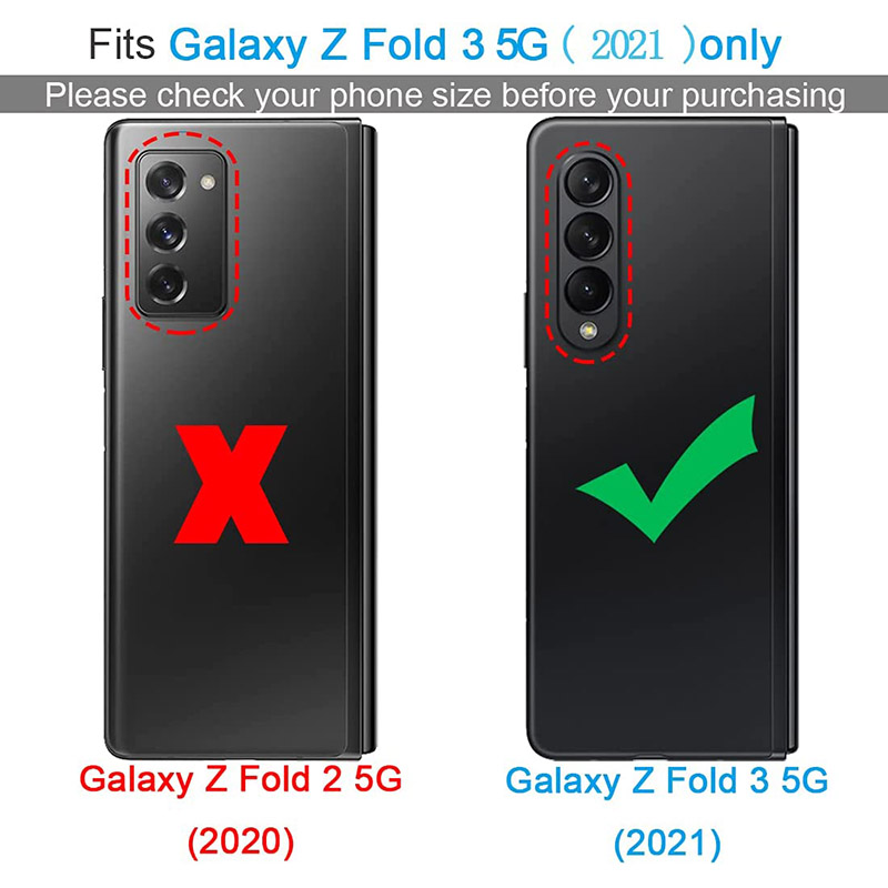 Samsung Galaxy Z Fold 4 Case : Black Checks