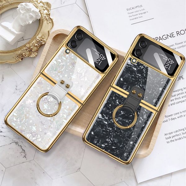 gorgeous galaxy z flip 4 case with ring