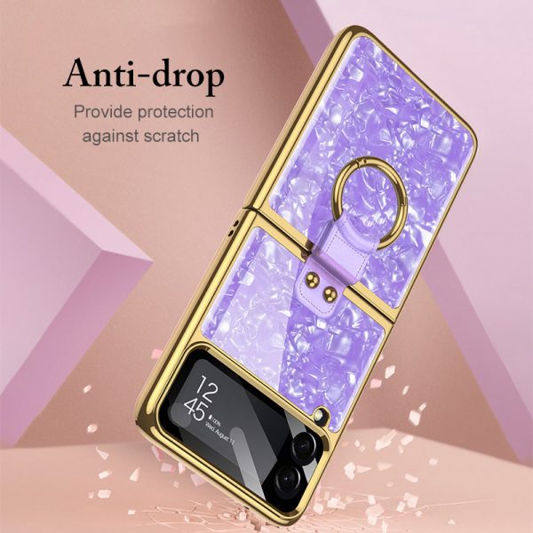 gorgeous galaxy z flip 4 case with ring