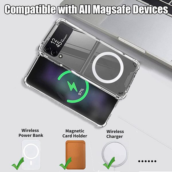 clear flip 4 magnetic case