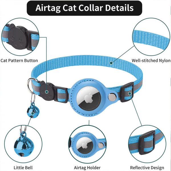 comfortable airtag cat collars