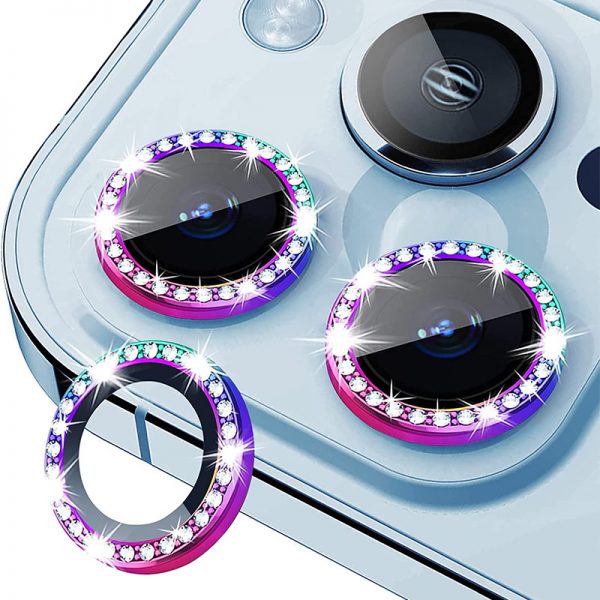 colorful camera lens protector for iphone 13 pro max