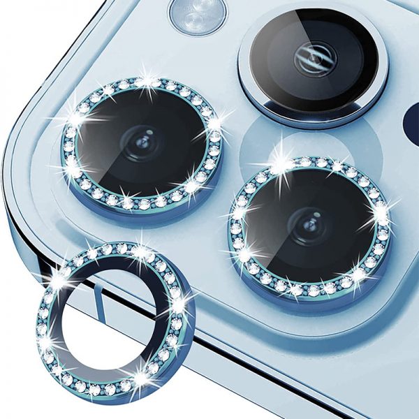 blue camera lens protector for iphone 13 pro max