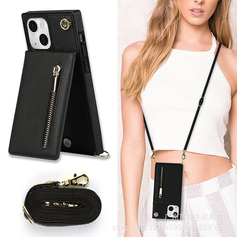 CRUPED Leather Case for Samsung Galaxy Z Flip 5 Leather Case with Cross  Body Bag+Phone Case+S Pen Holder,&Lens Protection, Leather Flip Cover for  Flip